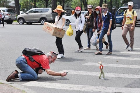 Chỉ có một đất nước hòa bình họ mới làm được như thế. Ảnh: Trần Quang Định Chỉ có một đất nước hòa bình họ mới làm được như thế. Ảnh: Trần Quang Định