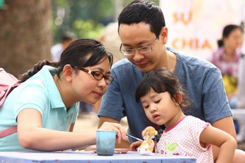 Ảnh nhóm xuất sắc Chăm chút cho con. Ảnh: nhóm sinh viên. Ảnh nhóm xuất sắc Chăm chút cho con. Ảnh: nhóm sinh viên.