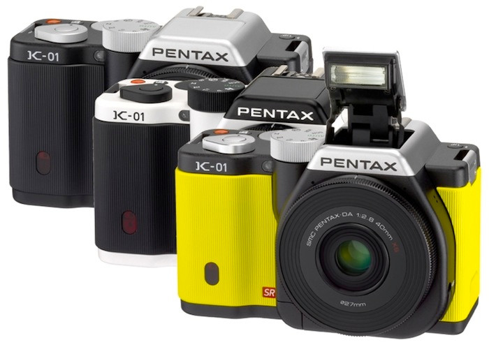 Là chiếc máy nằm trong dòng K-series của Pentax, đồng nghĩa K-01 cũng sẽ có thể sử dụng chung ống kính ngàm K với những chiếc máy khác như K-5, K-r... Pentax K-01 được thiết kế bởi nhà thiết kế công nghiệp Marc Newson với cảm biến CMOS định dạng APS-C độ phân giải 16MP và khả năng ghi hình Full-HD. Là chiếc máy nằm trong dòng K-series của Pentax, đồng nghĩa K-01 cũng sẽ có thể sử dụng chung ống kính ngàm K với những chiếc máy khác như K-5, K-r... Pentax K-01 được thiết kế bởi nhà thiết kế công nghiệp Marc Newson với cảm biến CMOS định dạng APS-C độ phân giải 16MP và khả năng ghi hình Full-HD.
