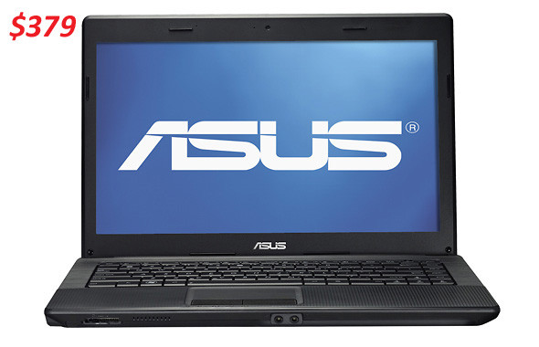 ASUS X44L (379 USD) Có lẽ Asus X44L sẽ không giành được bất cứ giải thưởng nào nếu so về hiệu năng hay thiết kế nhưng chiếc laptop 14 inch này cũng được trang bị 1 cấu hình đủ mạnh để bạn lướt web, xem phim, nghe nhạc mượt mà với mức giá rất rẻ: 379 USD. Máy dùng chip Core i3-2330M RAM 4 GB, ổ cứng dung lượng 500 GB cho phép bạn lưu trữ được nhiều dữ liệu. ASUS X44L (379 USD) Có lẽ Asus X44L sẽ không giành được bất cứ giải thưởng nào nếu so về hiệu năng hay thiết kế nhưng chiếc laptop 14 inch này cũng được trang bị 1 cấu hình đủ mạnh để bạn lướt web, xem phim, nghe nhạc mượt mà với mức giá rất rẻ: 379 USD. Máy dùng chip Core i3-2330M RAM 4 GB, ổ cứng dung lượng 500 GB cho phép bạn lưu trữ được nhiều dữ liệu.