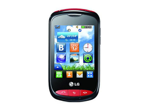 LG Cookie Wi-Fi T310i (2,2 triệu đồng) Đây là thiết bị cảm ứng có Wi-Fi rẻ nhất, máy sở hữu màn hình chạm 2,8 inch, camera 2 Megapixel, hỗ trợ quay phim.