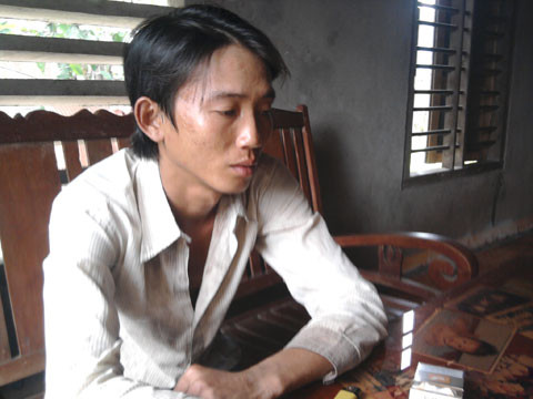 Anh Năm - người dũng cảm cứu được em Cương. Anh Năm - người dũng cảm cứu được em Cương.