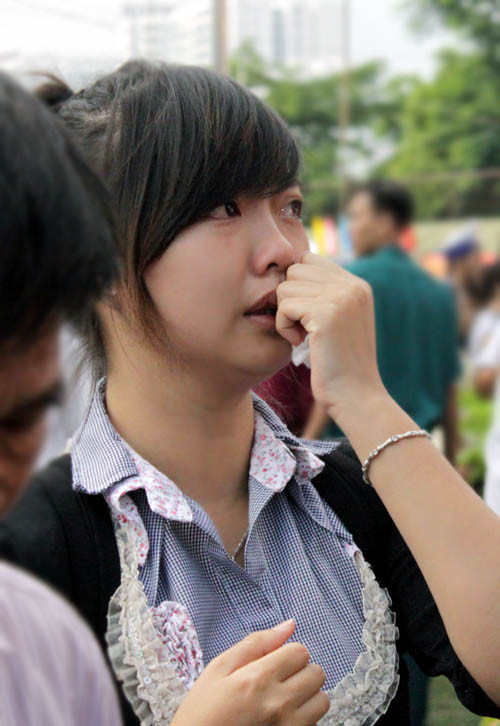 Cảm động phút chia tay Cảm động phút chia tay