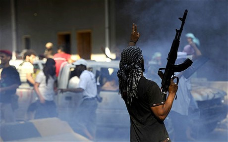 Người dân Libya ăn mừng