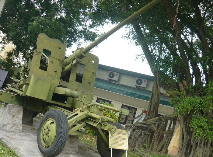 Pháo cao xạ 57 mm của Trung đội 1 Trung đoàn Pháo cao xạ 234, đã từng bắn rơi 15 máy bay Mỹ từ năm 1965 đến 1968. Pháo cao xạ 57 mm của Trung đội 1 Trung đoàn Pháo cao xạ 234, đã từng bắn rơi 15 máy bay Mỹ từ năm 1965 đến 1968.