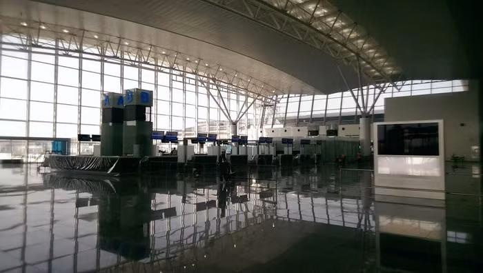 Nhà ga mới T2 Nội Bài.