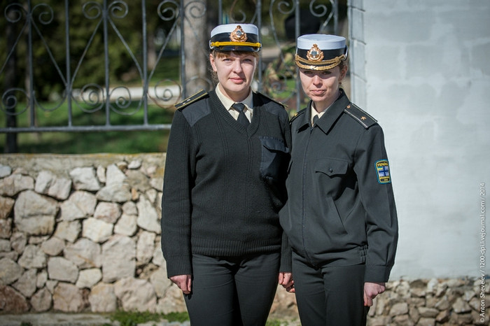 Quân nhân mang quân phục Ucraine