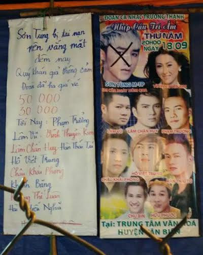 Sơn Tùng đang đối mặt với nguy cơ phải đền bù hợp đồng 600 triệu đồng vì tự ý bỏ show (Ảnh minh họa)