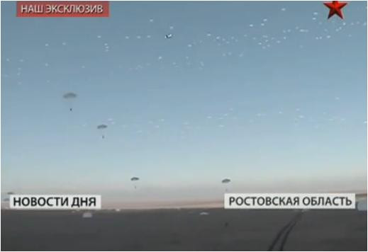 Xe thiết giáp cũng được thả bằng dù từ máy bay Il-76 Xe thiết giáp cũng được thả bằng dù từ máy bay Il-76