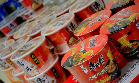 Mỳ ăn liền Trung Quốc vắng bóng ở Việt Nam. Mỳ ăn liền Trung Quốc vắng bóng ở Việt Nam.