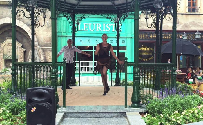 Sân khấu chính &quot;Một thoáng nước Pháp&quot; tại Bà Nà Hills.