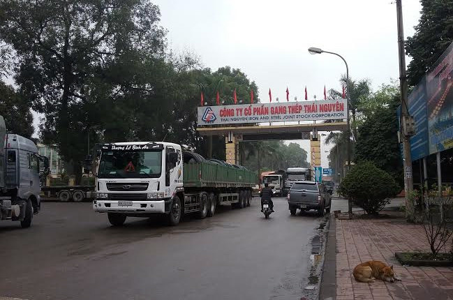 Nhà máy Gang thép Thái Nguyên. Ảnh minh họa. Nhà máy Gang thép Thái Nguyên. Ảnh minh họa.