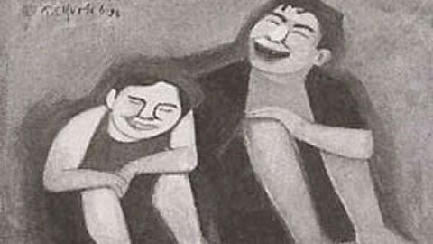 Nhân vật Chí Phèo - Thị Nở qua nét vẽ của họa sĩ Thành Chương Nhân vật Chí Phèo - Thị Nở qua nét vẽ của họa sĩ Thành Chương