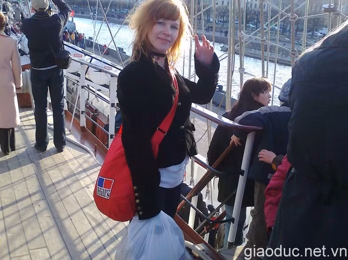 Vẻ đẹp Nga được các học viên Hải quân Việt Nam lưu giữ làm kỷ niệm