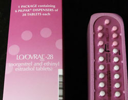 Vỉ thuốc tránh thai 28 viên bị thu hồi tại Mỹ. Ảnh: Pfizer.