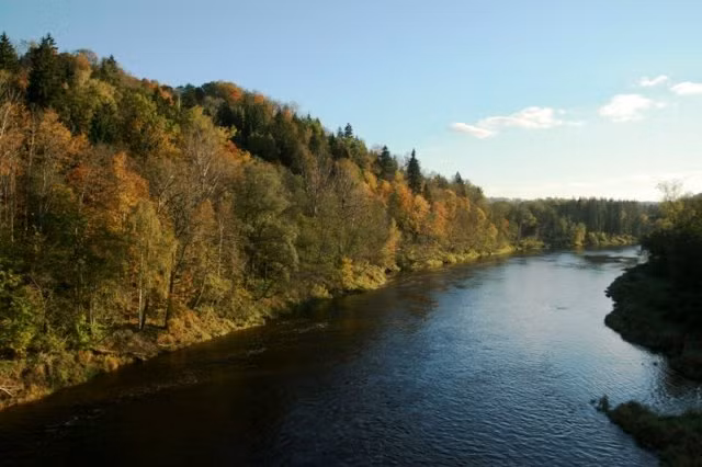 10. Thung lũng Gauja, Latvia Thung lũng Gauja nằm bên bờ con sông đẹp nhất Latvia, sông Gauja, thuộc Vườn quốc gia Gauja. Thung lũng Gauja đầy bí ẩn với thiên nhiên hoang sơ sẽ là điểm đến hấp dẫn dành cho những du khách thích khám phá.