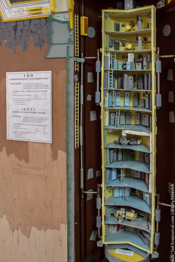 Mô hình boongke chỉ huy sâu 12 tầng dưới lòng đất