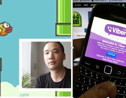 Giới công nghệ thế giới xôn xao khi Viber bán mình cho Rakuten với giá 900 triệu USD và Flappy Bird chết tức tưởi... sau thời gian ngắn nổi tiếng.