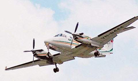 Máy bay của bầu Đức. Máy bay của bầu Đức.