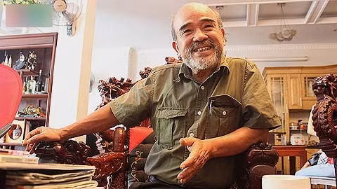 GS Đặng Hùng Võ thừa nhận mình "có tay nấu ăn". Ảnh: VOV