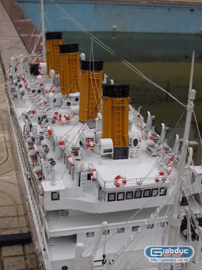 Toàn cảnh boong tàu