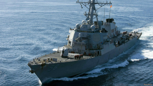 Tàu USS John McCain từng tới Việt Nam trong đợt hoạt động hải quân chung hồi tháng 4 Tàu USS John McCain từng tới Việt Nam trong đợt hoạt động hải quân chung hồi tháng 4