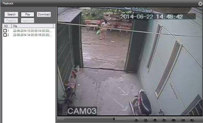 Giả vờ như những người dân sinh sống tại khu vực