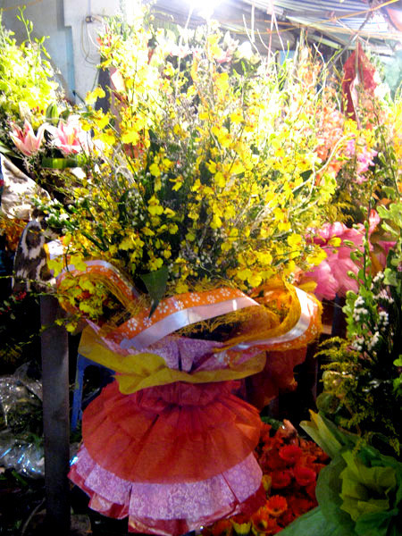 Vẻ rực rỡ của những cành lan vũ nữ được định giá 2,2 triệu đồng. Vẻ rực rỡ của những cành lan vũ nữ được định giá 2,2 triệu đồng.