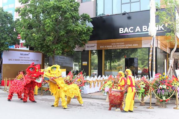 Lễ khai trương chi nhánh Đông Anh của Bac A Bank. Lễ khai trương chi nhánh Đông Anh của Bac A Bank.