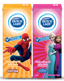 Thức uống từ sữa chua lên men tự nhiên vị trái cây thơm ngon Thức uống từ sữa chua lên men tự nhiên vị trái cây thơm ngon