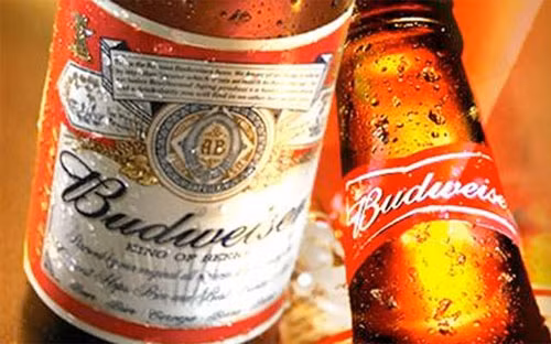 Budweiser là một trong những thương hiệu nổi nhất của AB InBev.