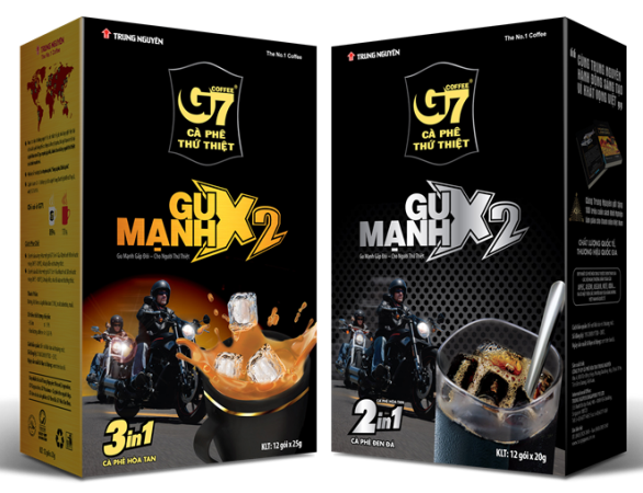 Cà phê hòa tan G7: GU MẠNH X2 – CHO NGƯỜI THỨ THIỆT.