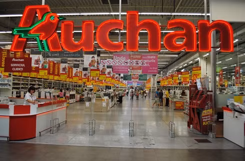 Tập đoàn bán lẻ Auchan sẽ đầu tư 500 triệu USD vào Việt Nam. Ảnh: Internationalsupermarketnews