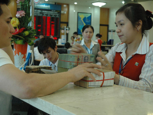 Giao dịch tại Sacombank. Giao dịch tại Sacombank.