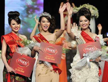 Hot girl Bảo Ngọc đoạt giải nhất Người đẹp Phụ nữ Thời đại ảnh 2