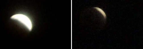 Hình ảnh đầu tiên về nguyệt thực tại Việt Nam