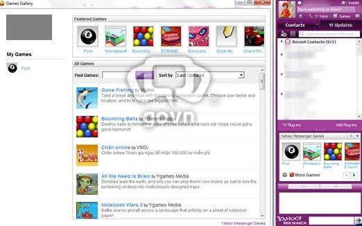Yahoo Messenger 11.5 có gì mới? ảnh 8 Yahoo Messenger 11.5 có gì mới? ảnh 8
