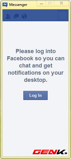 Trải nghiệm Facebook Messenger trên Windows 7 ảnh 1