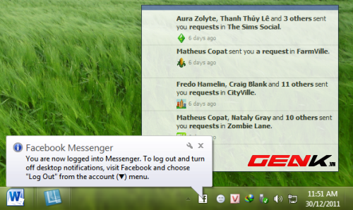 Trải nghiệm Facebook Messenger trên Windows 7 ảnh 3