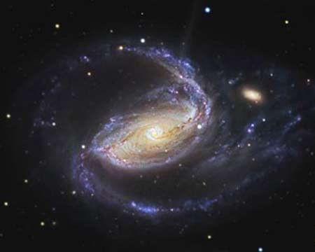 Hố đen “siêu trọng lượng” trong thiên hà (Ảnh: ABCNews) Hố đen “siêu trọng lượng” trong thiên hà (Ảnh: ABCNews)