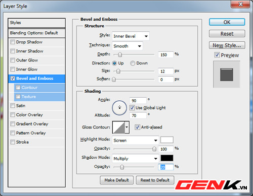 Photoshop: Tạo hiệu ứng chữ kẹo que tuyết phủ cho ngày Noel ảnh 13 Photoshop: Tạo hiệu ứng chữ kẹo que tuyết phủ cho ngày Noel ảnh 13