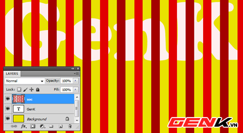 Photoshop: Tạo hiệu ứng chữ kẹo que tuyết phủ cho ngày Noel ảnh 8 Photoshop: Tạo hiệu ứng chữ kẹo que tuyết phủ cho ngày Noel ảnh 8