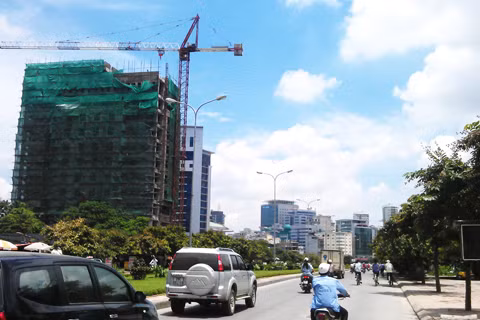 Căn hộ càng cao cấp càng khó bán. Ảnh: Hoàng Lan