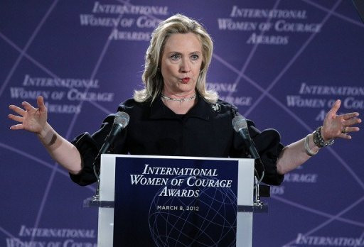 Ngoại trưởng Mỹ Hillary Clinton phản đối việc hồi hương người tị nạn Bắc Triều Tiên (Ảnh AFP) Ngoại trưởng Mỹ Hillary Clinton phản đối việc hồi hương người tị nạn Bắc Triều Tiên (Ảnh AFP)