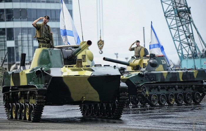 Những hình ảnh ấn tượng trong "Ngày Hải quân" tại Nga 29/7/2012