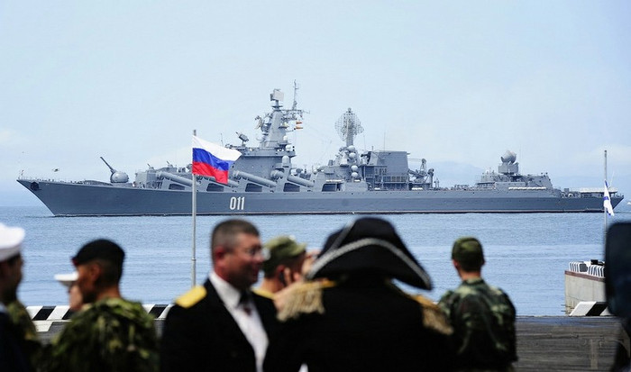 Những hình ảnh ấn tượng trong "Ngày Hải quân" tại Nga 29/7/2012