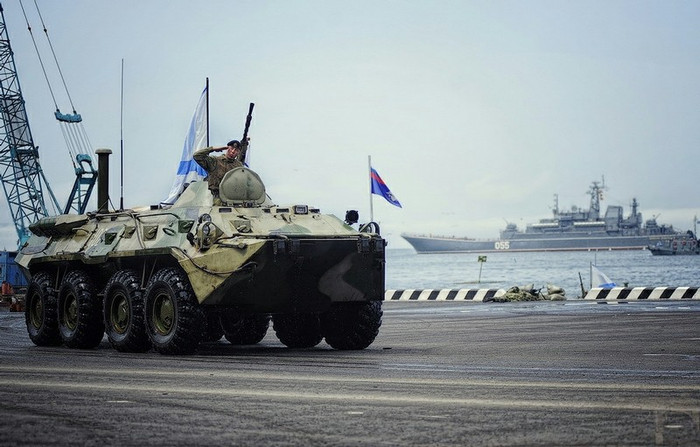 Những hình ảnh ấn tượng trong "Ngày Hải quân" tại Nga 29/7/2012