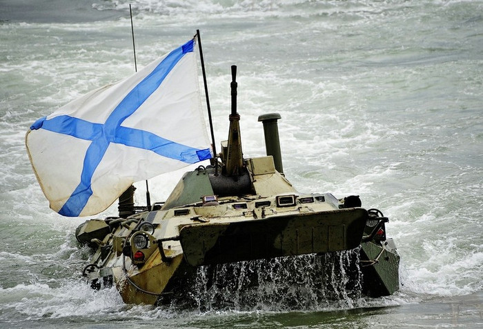 Những hình ảnh ấn tượng trong "Ngày Hải quân" tại Nga 29/7/2012