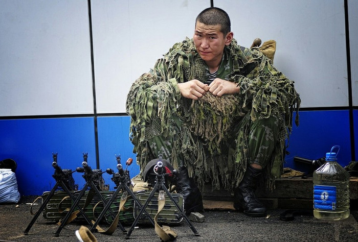 Những hình ảnh ấn tượng trong "Ngày Hải quân" tại Nga 29/7/2012