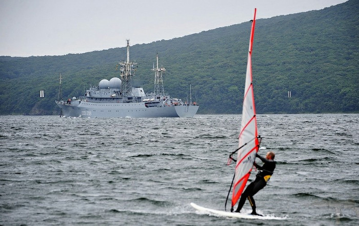 Những hình ảnh ấn tượng trong "Ngày Hải quân" tại Nga 29/7/2012